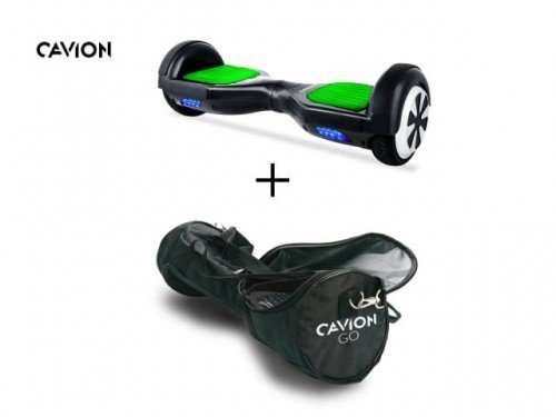 Cavion, Deskorolka elektryczna, GO 6.5 BT, głośniki + torba, zielony Cavion