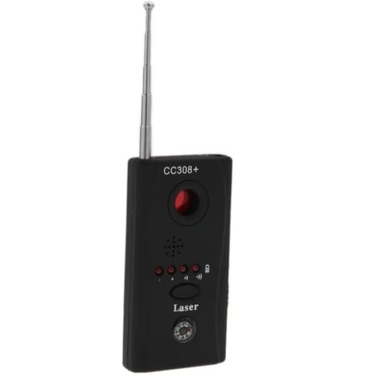 CC308 Detektor sygnału WiFi Multi Camera Bezprzewodowe optyczne wykrywanie fal radiowych Pełnozakresowy wizjer RF Urządzenie GSM Czarny Inna marka