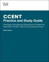 CCENT Practice and Study Guide Johnson Allan