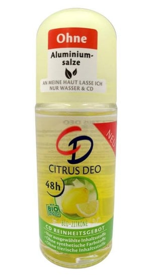 CD, BIO Citrus, Dezodorant Roll-On, 50 ml Lornamead GmbH