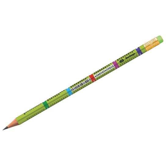 CDC, Ołówek z gumką, HB, tabliczka mnożenia, 477013 CDC