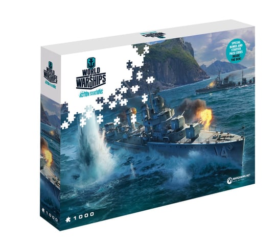 CDP, puzzle, World of Warships: Azjatyckie niszczyciele, 1000 el. CDP