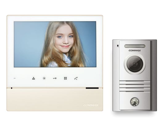 Cdv-70H White/Drc-40K Wideodomofon Głośnomówiący 7" Z Kamerą Natynkową Inna marka