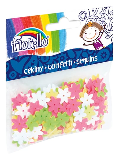 Cekiny confetti kwiatek, Fiorello Fiorello