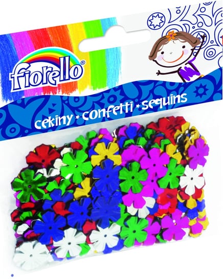 Cekiny confetti, kwiatek Fiorello Fiorello