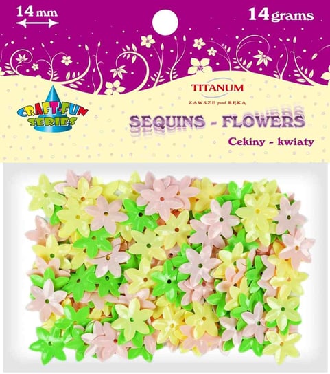 Cekiny Kwiaty Titanum
