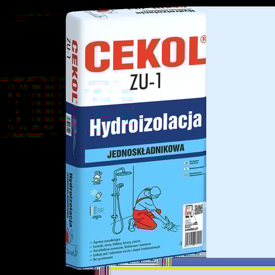 Cekol - zaprawa uszczelniająca jednoskładnikowa ZU-01  6kg Inna marka