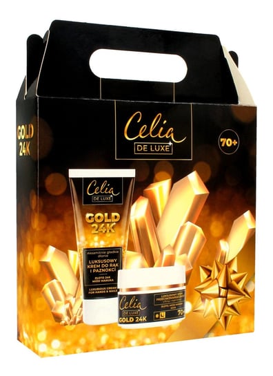 Celia, Gold 24K, Zestaw kosmetyków do pielęgnacji, 2 szt. Celia