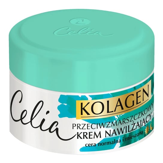 Celia, Kolagen, krem nawilżający przeciw zmarszczkom, 50 ml Celia