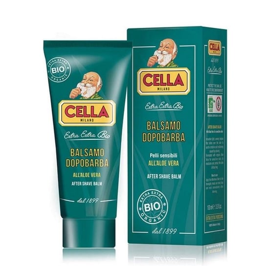 Cella, Milano Green After Shave Balm Bio Aloe, Balsam po goleniu, 100 ml Cella