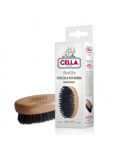 Cella, szczotka do brody beard brush, 8,5x4,5 cm Cella