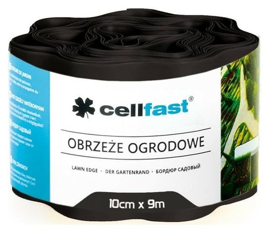 Cellfast Obrzeża traw czarne 10*9m 30-031 Cellfast
