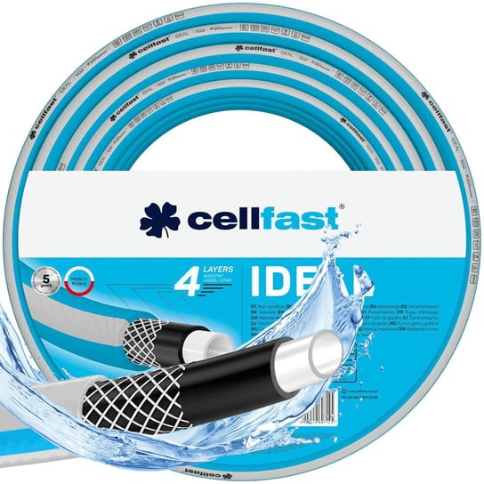 Cellfast Wąż Ogrodowy Ideal 1/2" 30mb  10-241 Cellfast