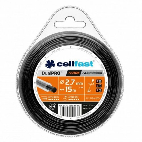 Cellfast Żyłka tnąca z rdzeniem Dual PRO 2,4*15M 35-064 AW-Narzedzia