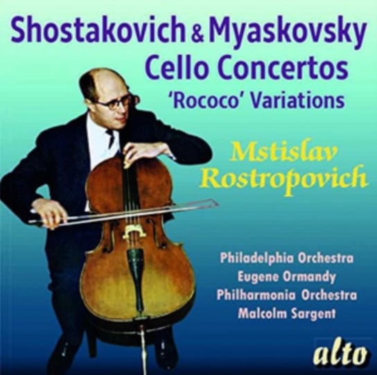 Cello Concertos/ "Rococo" Variations Philadelphia Orchestra, Leningrad Philharmonic Orchestra, Rostropovich Mstislav