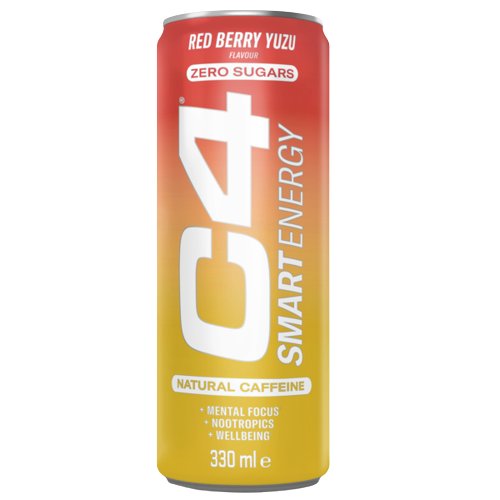 Cellucor C4 Smart Carbonated 330ml Red Berry CELLUCOR