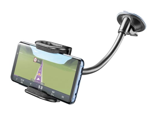 Cellularline elastyczny samochodowy uchwyt na smartfona z super przyczepną przyssawką CELLULAR LINE