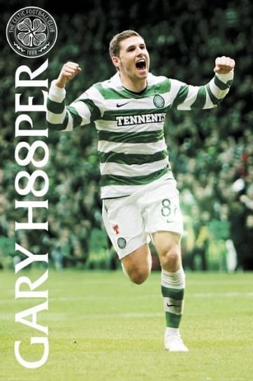 Celtic Glasgow Hooper 10/11 - plakat 61x91,5 cm Celtic FC