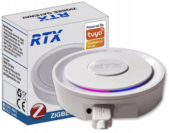 Centralka Bramka Rtx Zigbee 3.0 Tuya Smart # Wifi RTX