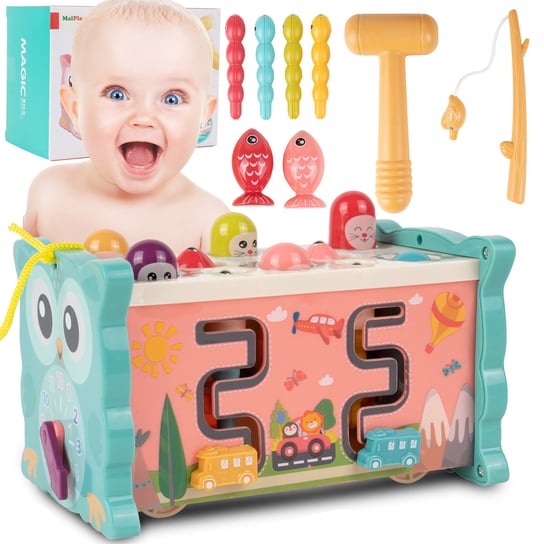 Centrum Zabaw Magiczne Pudełko Dla Dzieci 8W1 MalPlay