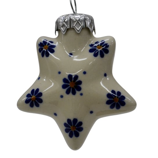 Ceramiczna bombka GWIAZDKA Ceramika Bolesławiec Ceramika Bolesławiec ANDY
