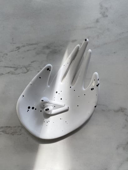 Ceramiczna Dłoń Dalmatyńczyk Spodek na Biżuterię Maison Fragile