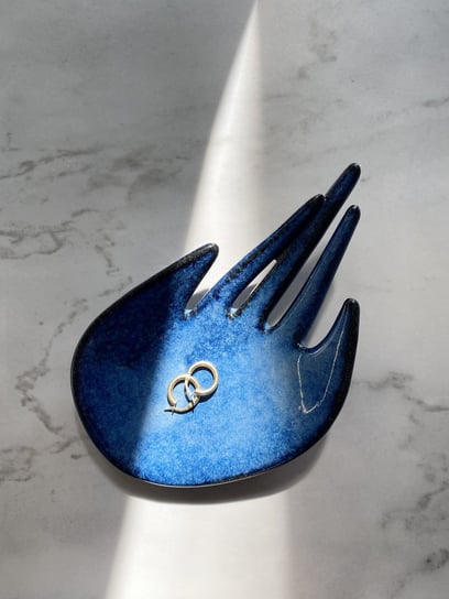 Ceramiczna Dłoń na Biżuterię Palo Santo Kadzidło Cudo Oceanu Maison Fragile