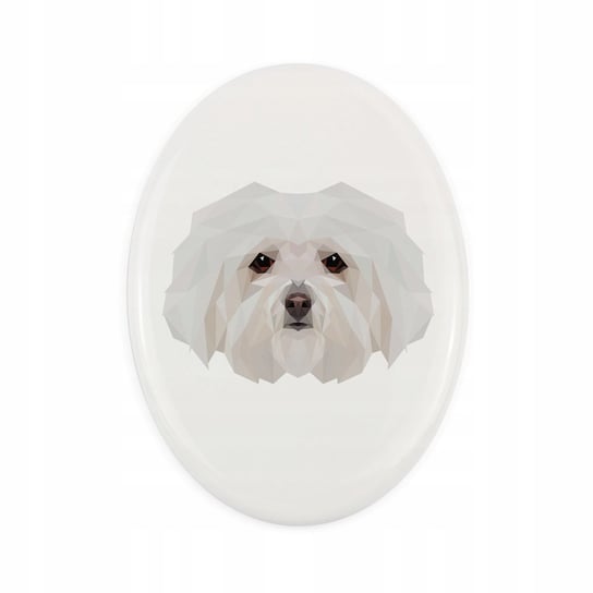 Ceramiczna płytka Bolończyk, pies geometryczny Inna marka