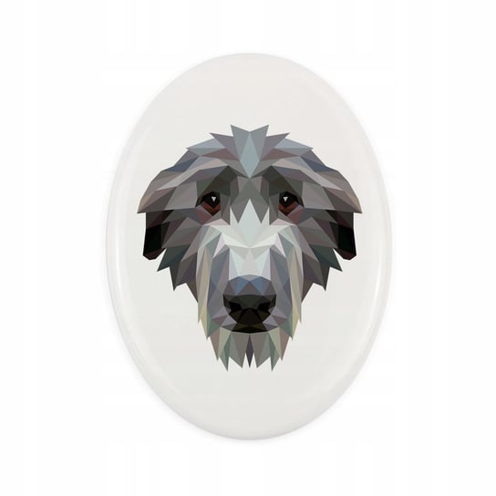 Ceramiczna płytka Chart szkocki, pies geometryczny Inna marka
