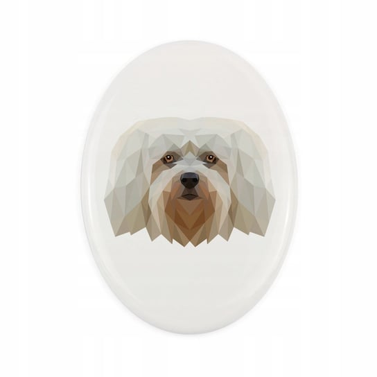 Ceramiczna płytka Hawańczyk, pies geometryczny Inna marka