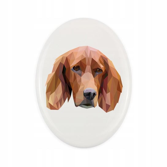 Ceramiczna płytka Seter Setter, pies geometryczny Inna marka