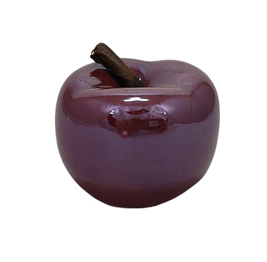 Ceramiczne jabłko dekoracyjne - czerwone 5 cm ZDTRADING