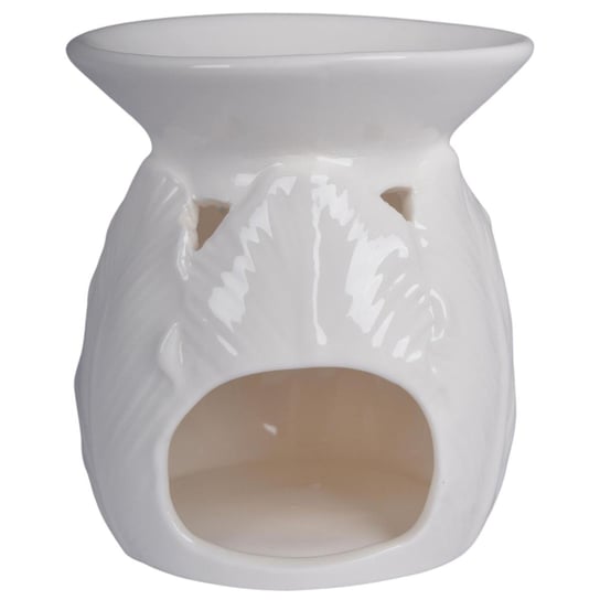 Ceramiczny, biały kominek zapachowy Elega 10 cm Duwen