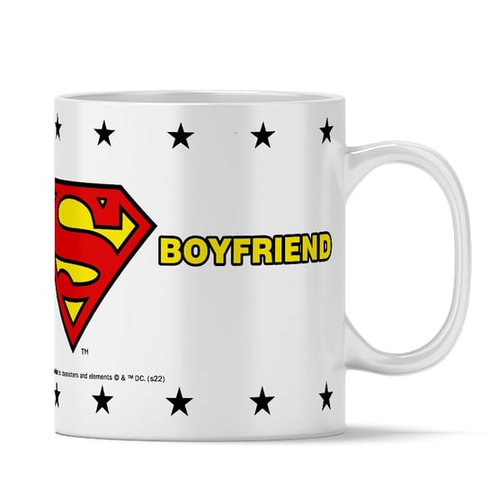Ceramiczny kubek Boyfriend Superman - produkt licencyjny Kemis - House of Gadgets