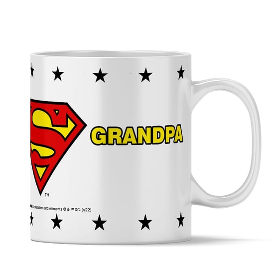 Ceramiczny kubek Grandpa Superman - produkt licencyjny Kemis - House of Gadgets