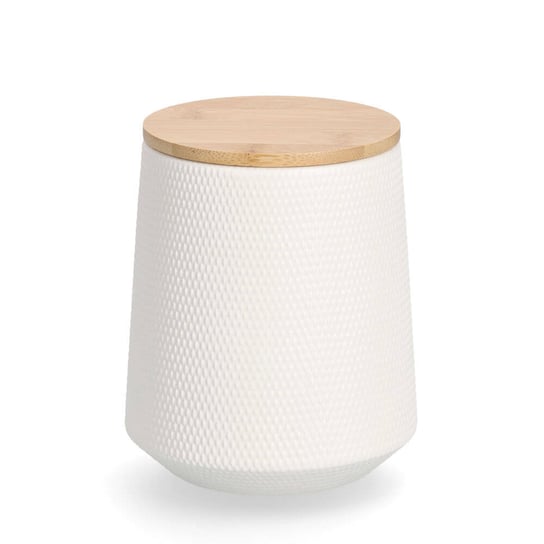 Ceramiczny pojemnik z bambusową pokrywką, 1080 ml Zeller