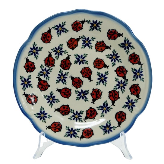 Ceramiczny talerz deserowy 21,5 cm Ceramika Bolesławiec Ceramika Bolesławiec ANDY