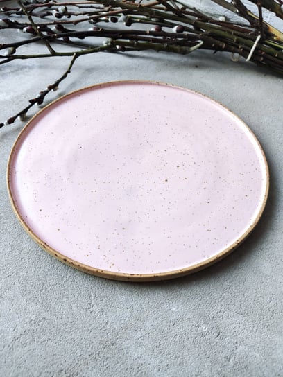 Ceramiczny talerz obiadowy Pastel POTPOTSTUDIO