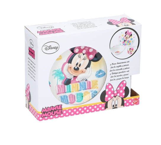 Ceramiczny zestaw naczyń dla dzieci DISNEY Minnie Disney