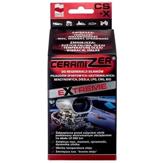 Ceramizer CS-X do regeneracji silników czterosuwowych pojazdów sportowych i ekstremalnych CERAMIZER