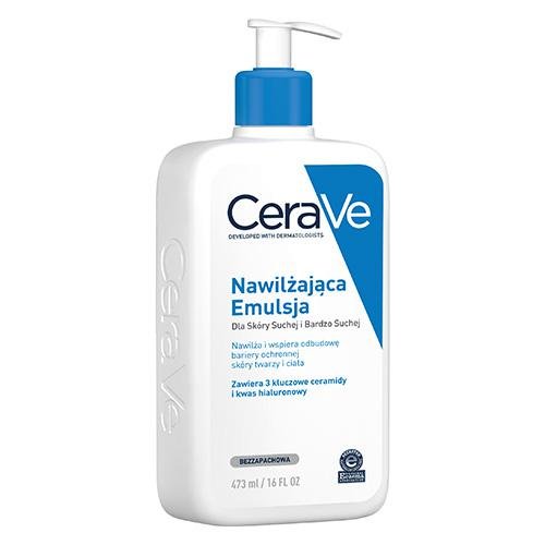 CERAVE Nawilżająca emulsja dla skóry suchej i bardzo suchej, 473 ml CeraVe