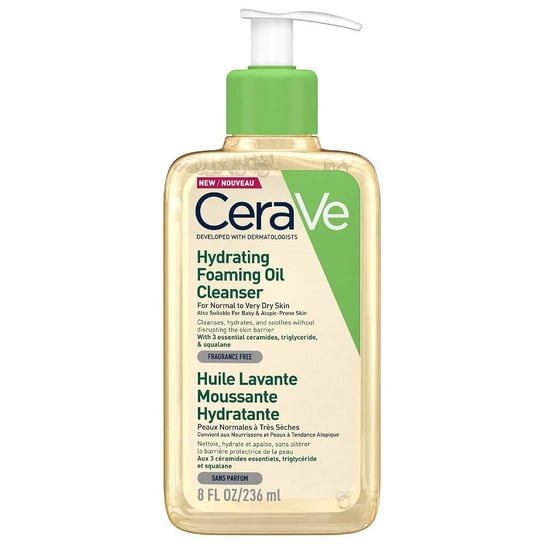 CeraVe, Nawilżający pieniący olejek do mycia, 236 ml CeraVe