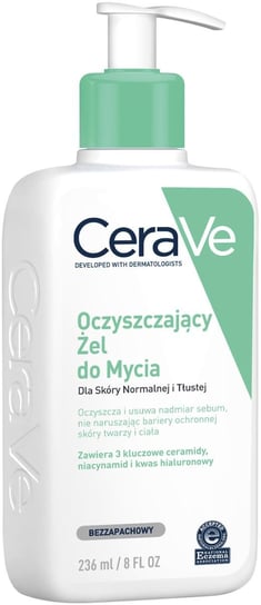 CeraVe, żel oczyszczający do mycia z ceramidami, 236 ml CeraVe