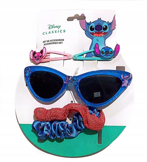 Cerda, Lilo I Stitch Okulary Przeciwsłoneczne Spinki Gumki Stich Frotki Cerda