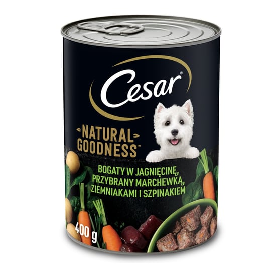 CESAR mokra karma dla psa jagnięcina puszka 400 g Cesar