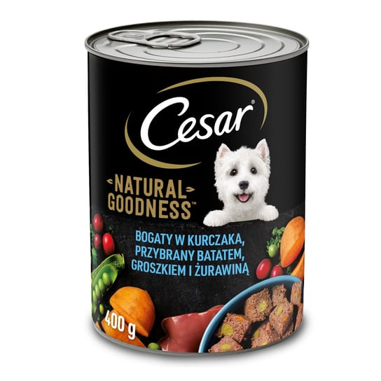 CESAR mokra karma dla psa kurczak puszka 400 g Cesar