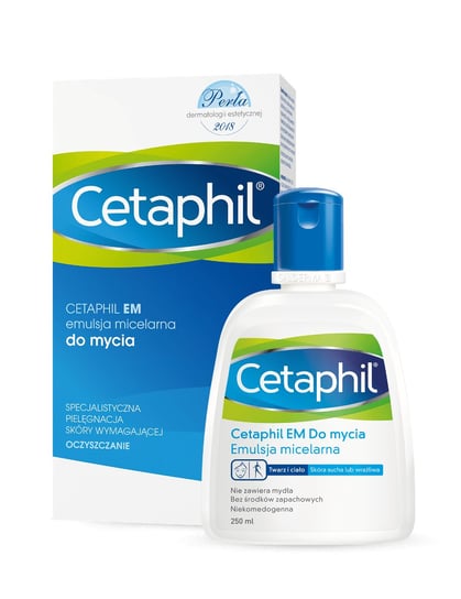 Cetaphil, emulsja micelarna do mycia EM, 250 ml Cetaphil