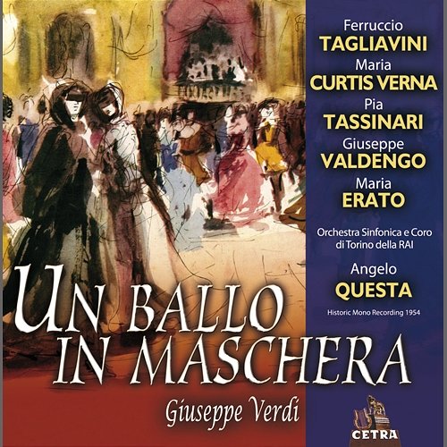 Cetra Verdi Collection: Un ballo in maschera Angelo Questa