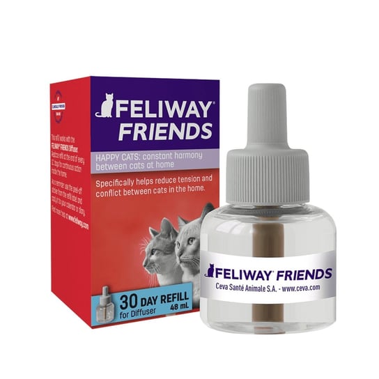 CEVA Feliway Friends wkład uzupełniający 48 ml z feromonem C.A.P. Ceva Animal Health