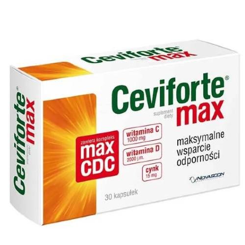Ceviforte Max, 30 Kapsułek Ceviforte